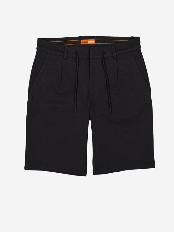 emilio adani Herren Chino-Bermuda slim fit Schwarz 37049