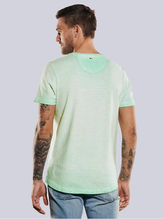emilio adani Herren T-Shirt regular Türkis 35078