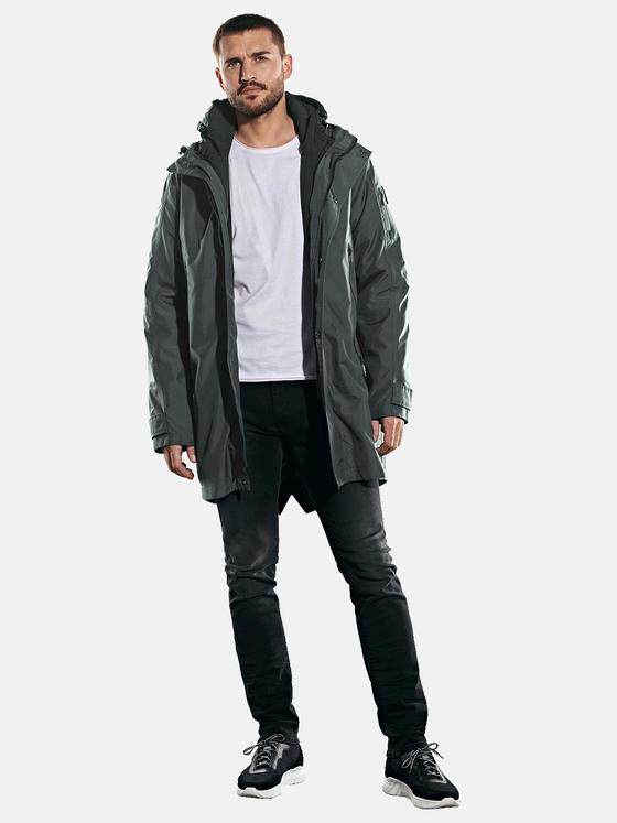 emilio adani Herren Funktionsjacke Grau 31838
