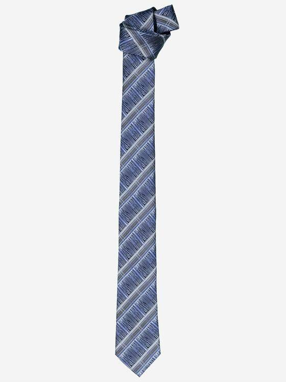 engbers Herren Krawatte gestreift Blau 37701