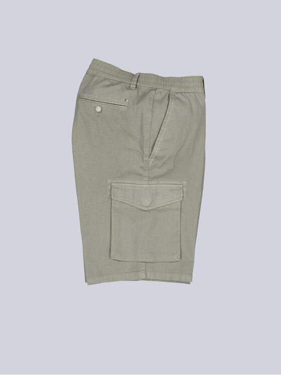 emilio adani Herren Cargo-Bermuda mit Tunnelzug Grün 39005