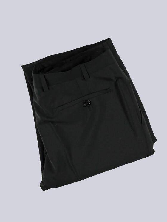 emilio adani Herren Anzughose slim fit Schwarz 34916