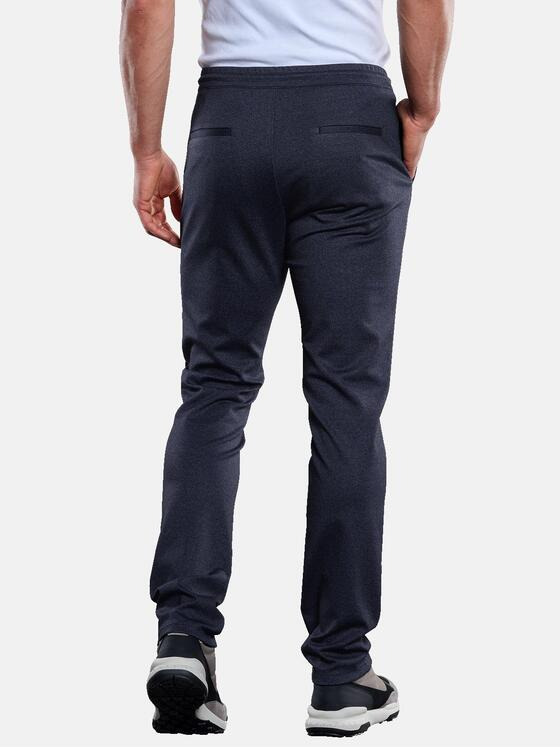 engbers Herren Chino aus Jersey Saphirblau 33329