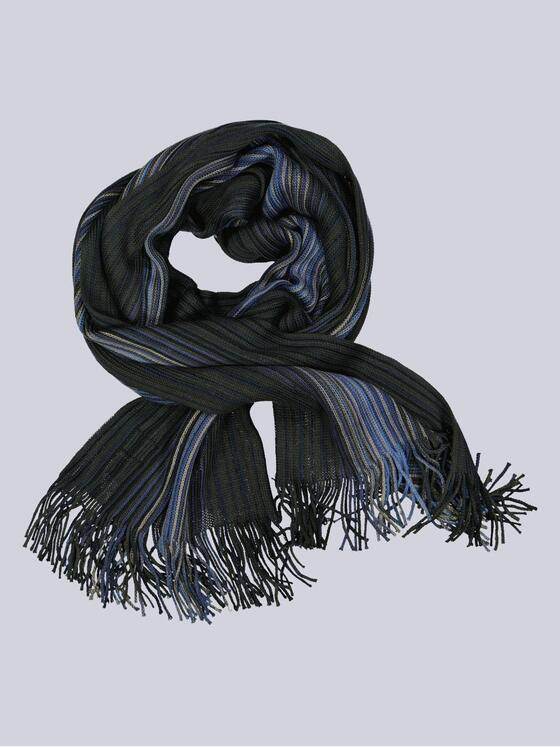 engbers Herren Strickschal gemustert Brilliantblau 39720