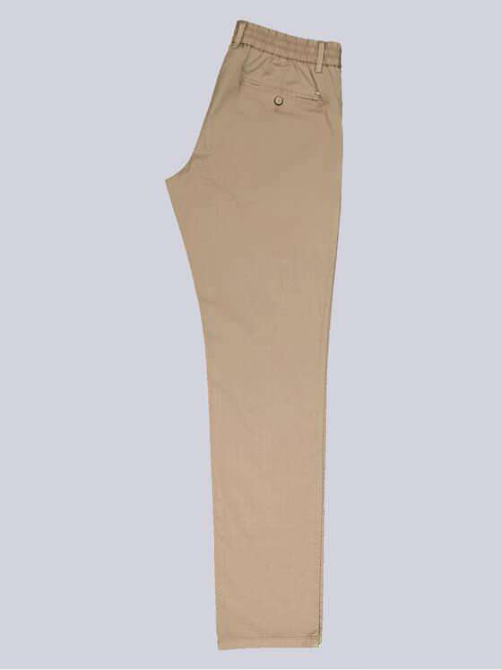 emilio adani Herren Chino mit Tunnelzug Beige 36674