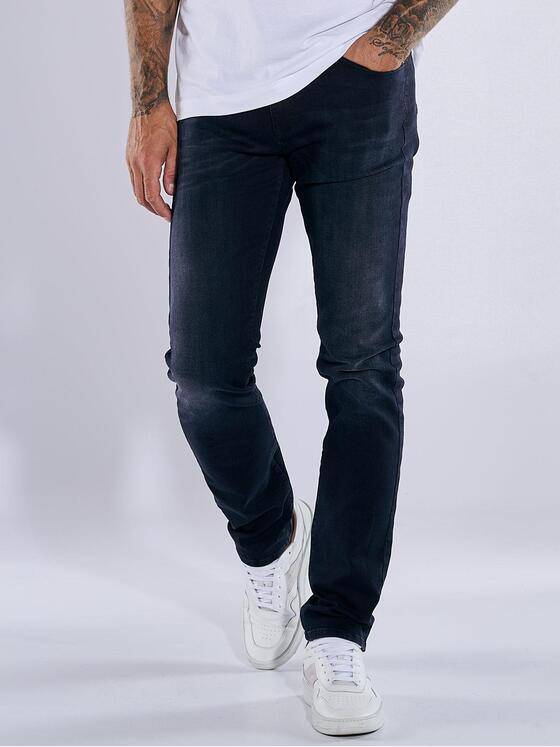emilio adani Herren Super-Stretch-Jeans slim fit Blau 38750