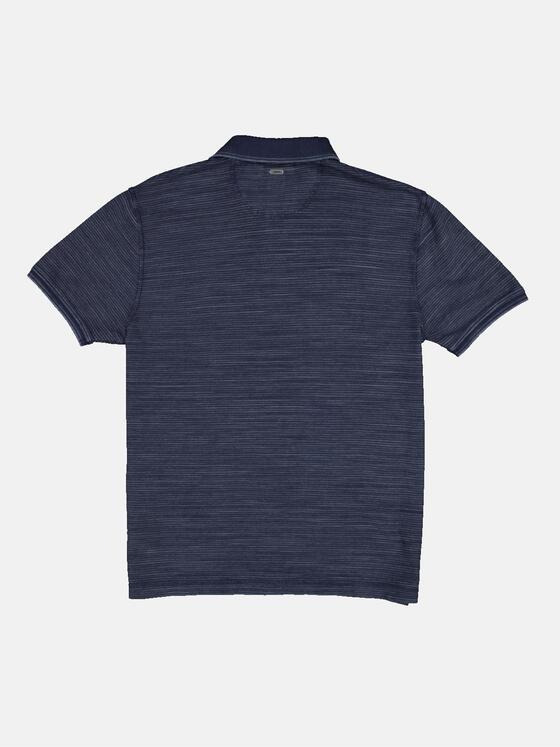 engbers Herren Polo-Shirt gemustert Blau 36187