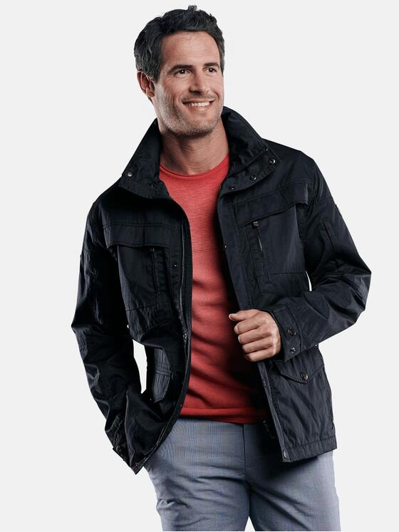 engbers Herren Rustikale Jacke mit Taschen Saphirblau 29048