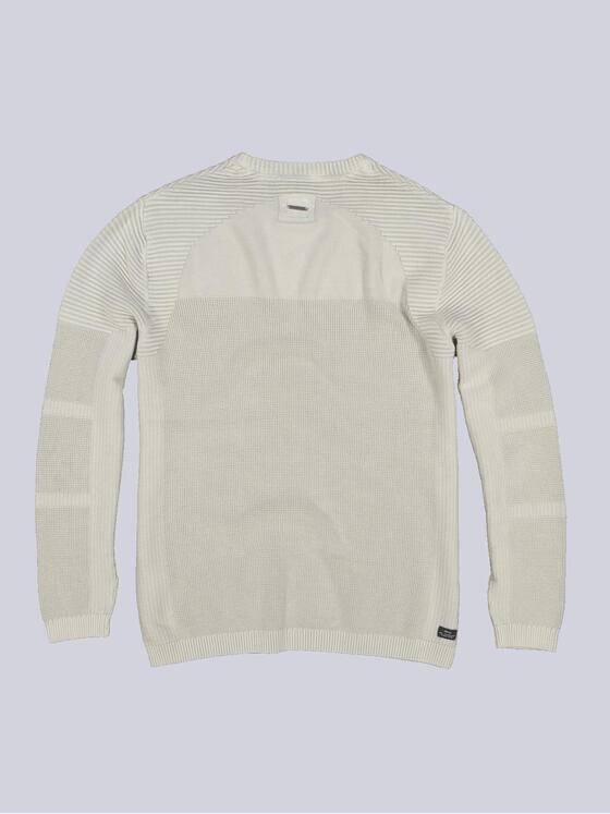 engbers Herren Pullover strukturiert Grau 35616