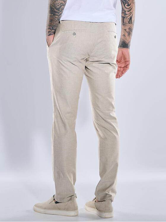 emilio adani Herren Chino straight Beige 38615