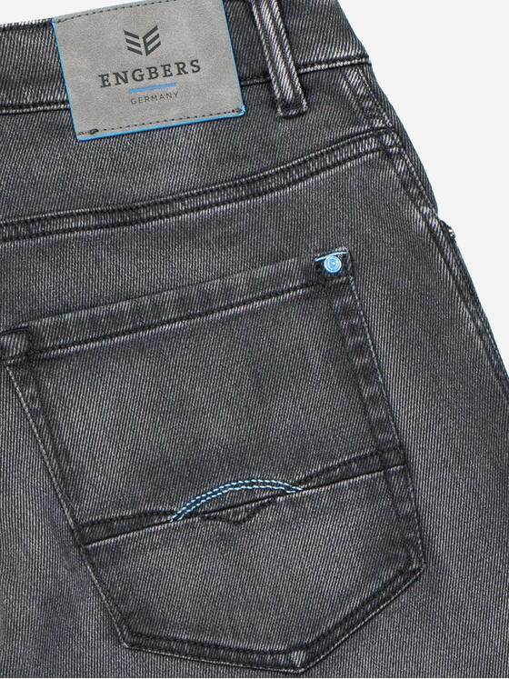 ENGBERS GERMANY Herren Super-Stretch-Jeans in besonderer Warenqualität Anthrazit 37530