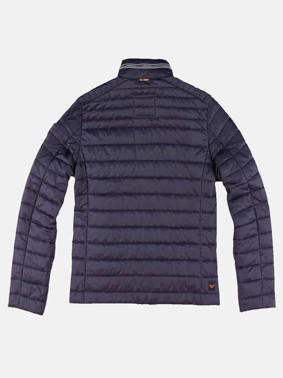 emilio adani Herren Sportive Steppjacke Blau 31038