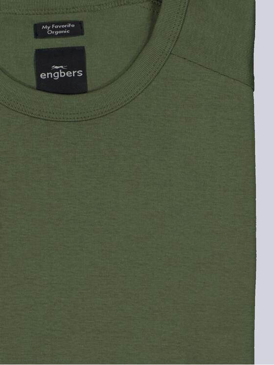 engbers Herren Basic-Shirt "My Favorite" organic Khaki 36600