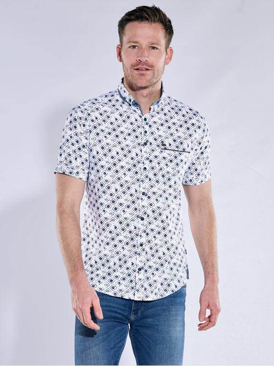 engbers Herren Hemd kurzarm Brilliantblau 38287