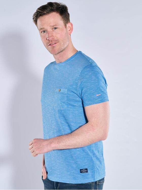 engbers Herren T-Shirt regular Brilliantblau 38470