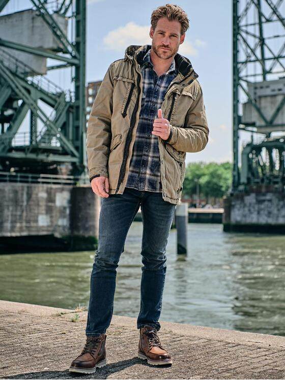 engbers Herren Jacke Braunbeige 39302