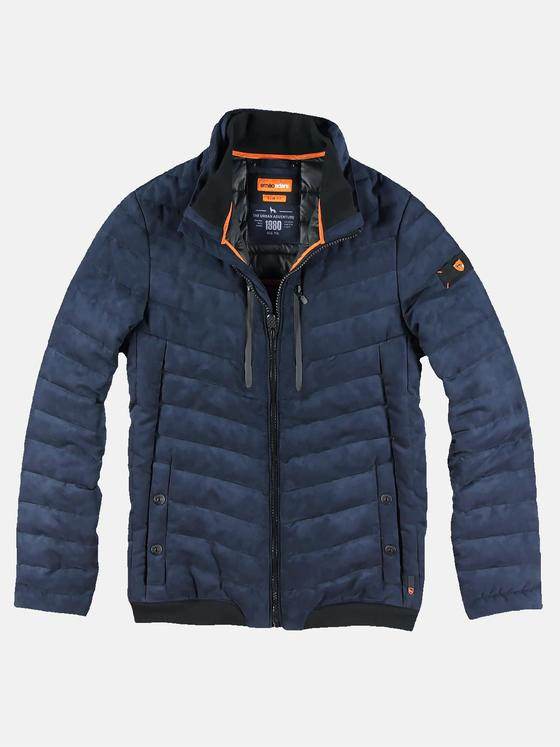 emilio adani Herren Modische Jacke mit schlanker Passform Blau 30358