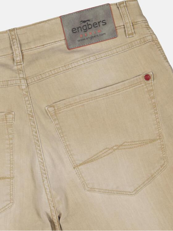 engbers Herren Super-Stretch Jeans regular Sand 36652