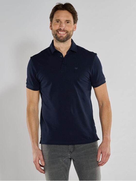 ENGBERS GERMANY Herren Polo-Shirt regular Blau 36834