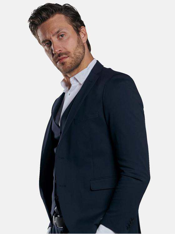 emilio adani Herren Anzugsakko slim fit Blau 31011