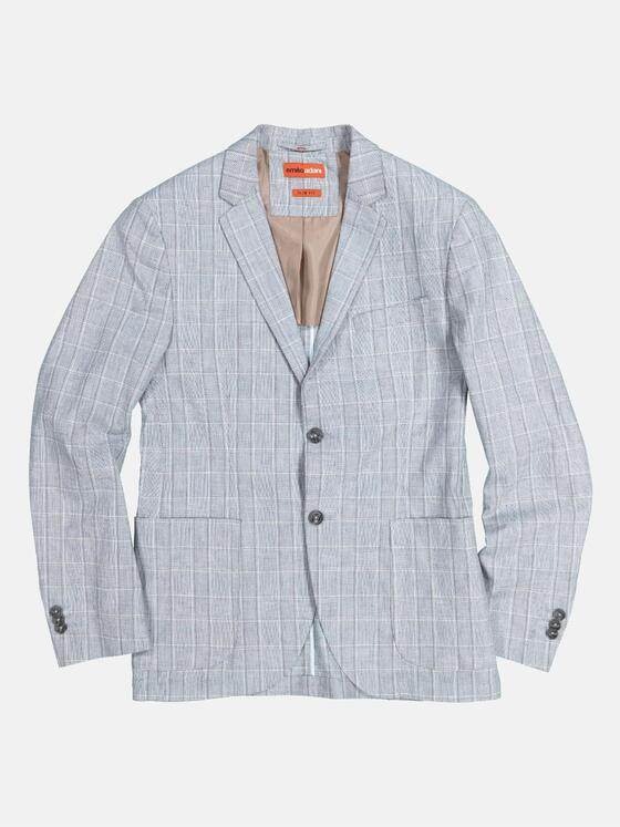 emilio adani Herren Anzug-Sakko slim fit Blau 34599
