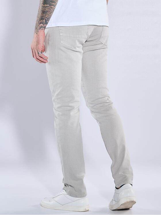emilio adani Herren Super-Stretch-Jeans slim fit Grau 38635