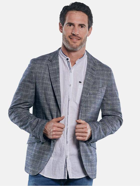 engbers Herren Halbgefüttertes Sakko Indigoblau 30003