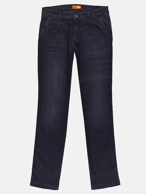 emilio adani Herren Basic Jeans aus High Stretch-Material Blau 30151
