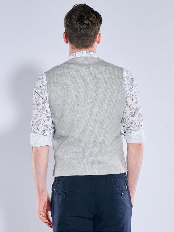 engbers Herren Sakko-Weste slim fit Grau 38871