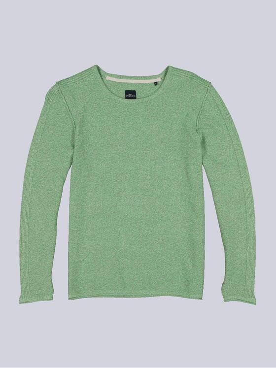 engbers Herren Pullover strukturiert Grün 34286