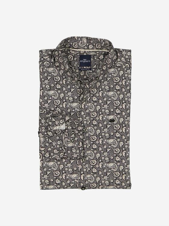 engbers Herren Hemd langarm Sand 37649