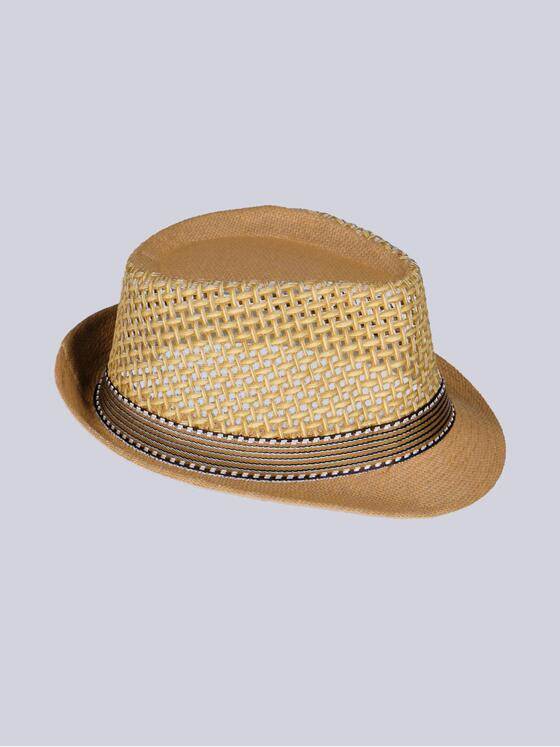 emilio adani Herren Hut Beige 38889