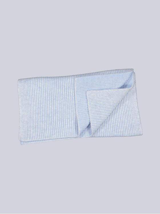 emilio adani Herren Schal uni Blau 35993
