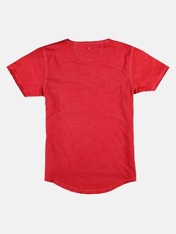 emilio adani Herren T-Shirt "My Favorite" Signalrot 25878