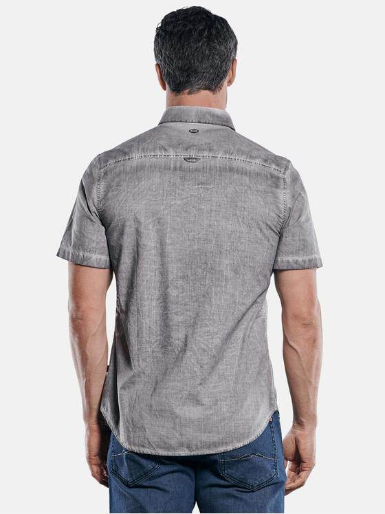 engbers Herren Bestseller-Hemd mit speziellen Waschungen Grau 29902