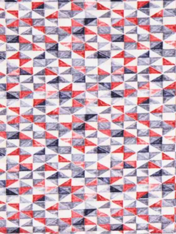 engbers Herren Kurzarm-Hemd gemustert Feuerrot 33065