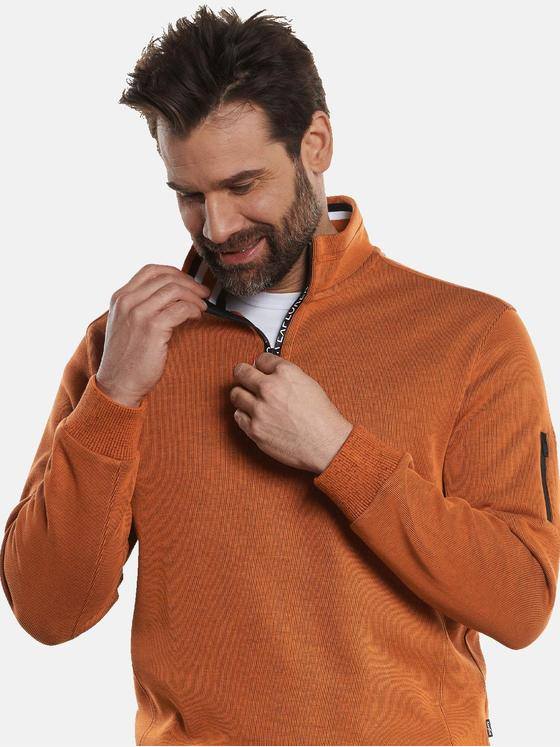 engbers Herren Sweatshirt Stehbund Orange 32875