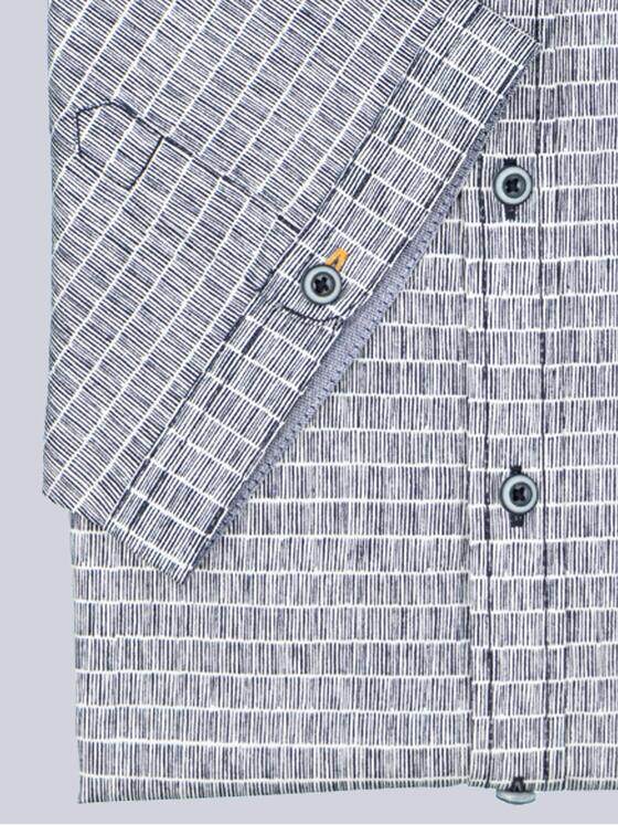 engbers Herren Kurzarm-Hemd regular Marineblau 38502