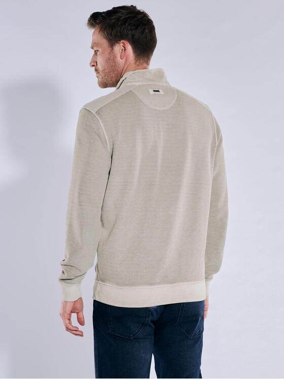 engbers Herren Sweatshirt regular Braunbeige 37337