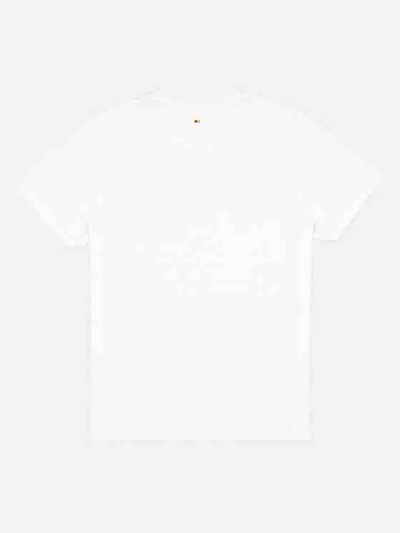 emilio adani Herren Statement T-Shirt mit ea-Logo Weiß 32752