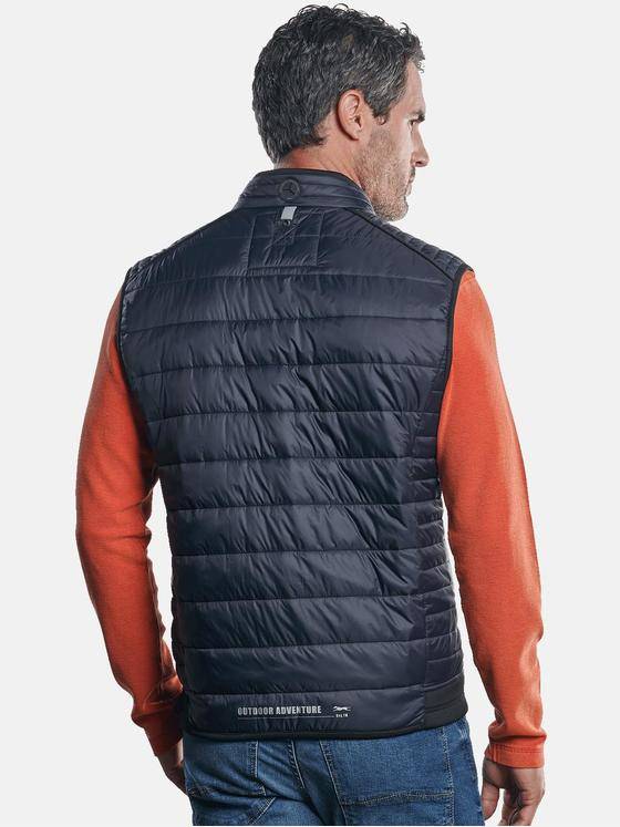 engbers Herren Modische Steppweste Saphirblau 29055