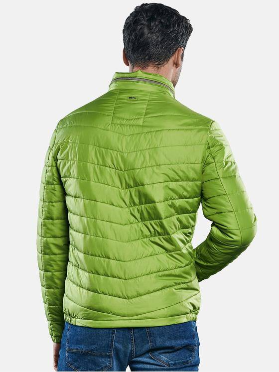 engbers Herren Sportive Steppjacke in Trendfarbe Grasgruen 31032