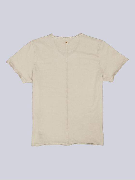 emilio adani Herren T-Shirt regular Beige 35056