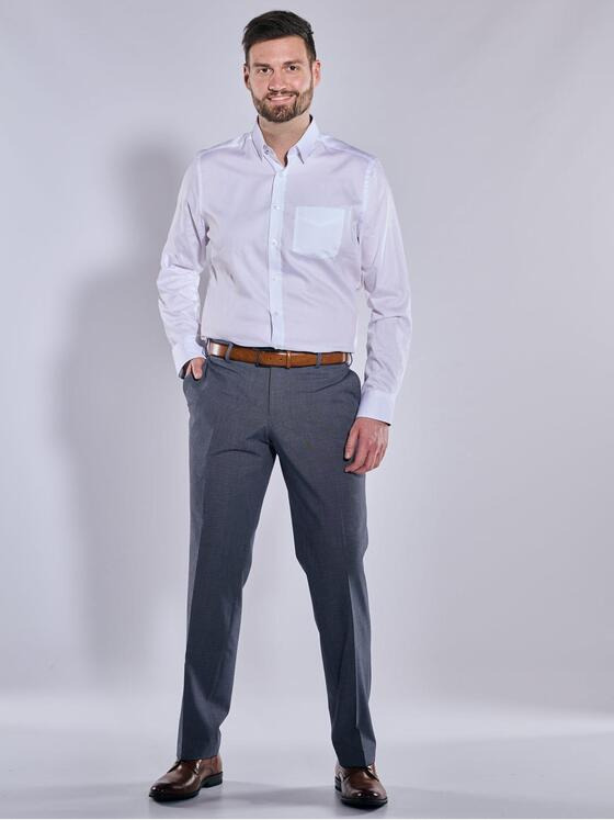 engbers Herren Anzug-Hose regular Blau 36465