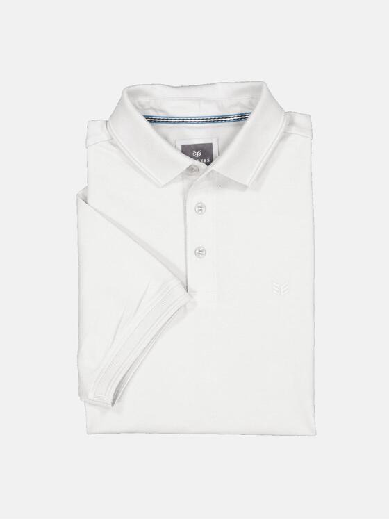 ENGBERS GERMANY Herren Polo-Shirt aus Pima Baumwolle Hellgrau 36835