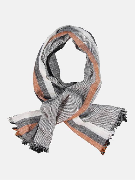 engbers Herren Schal gemustert Reinorange 32190