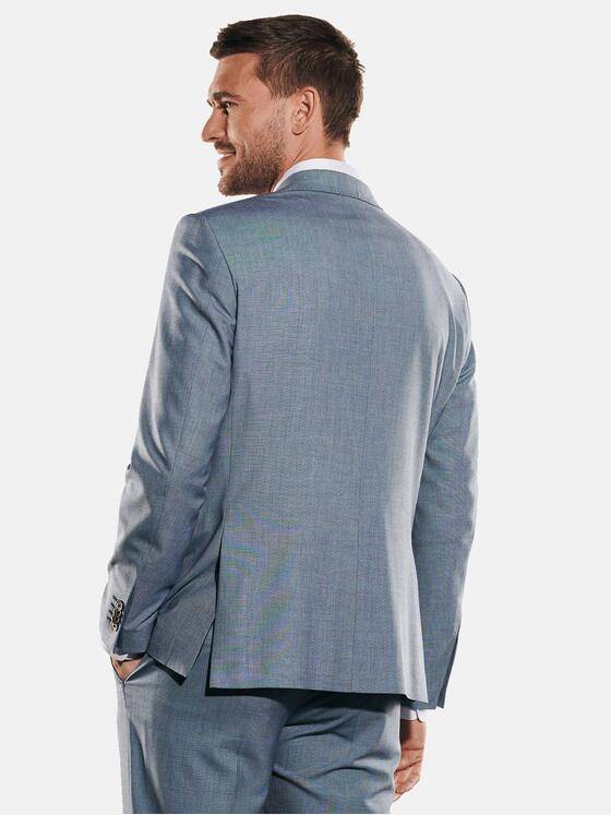 emilio adani Herren Anzug-Sakko slim fit Blau 34589