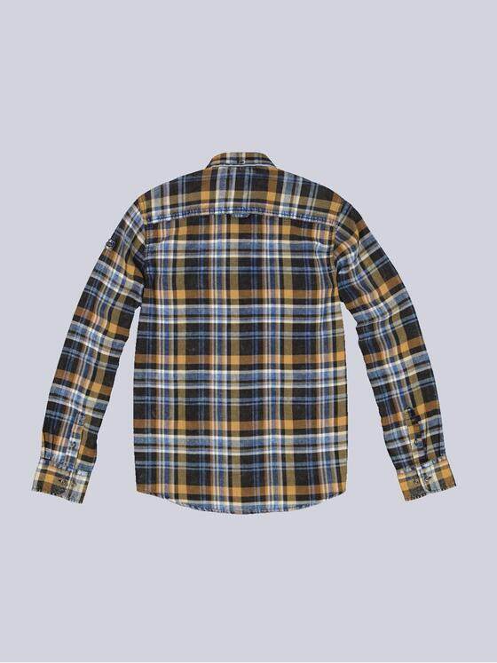 engbers Herren Overshirt-kariert Braun 33807