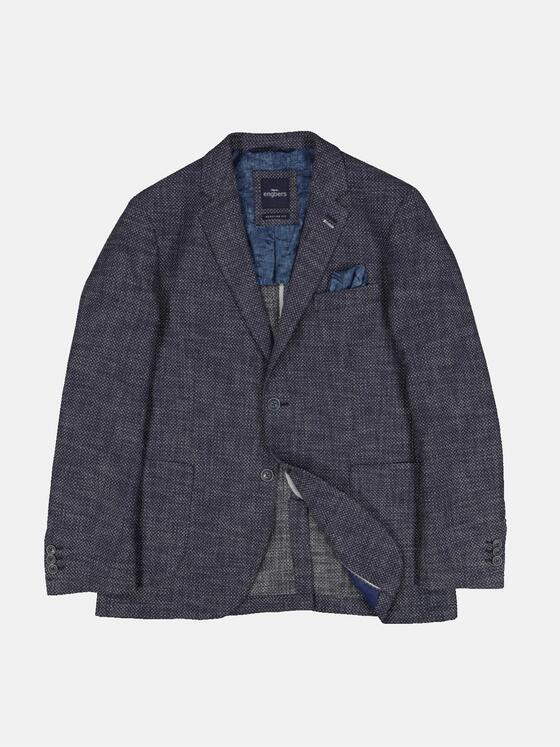 engbers Herren Freizeit-Sakko regular Blau 36364