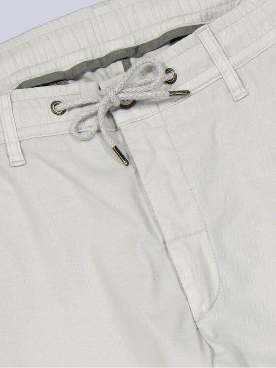 engbers Herren Chino mit Tunnelzug Hellgrau 38670